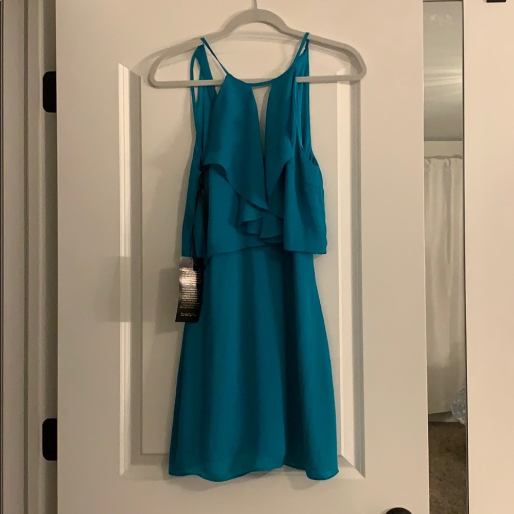 NEVER WORN! Bebe halter dress